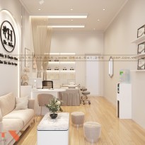 Thiết kế phòng khám da liễu DR Hiền tại Nam Định chuẩn y khoa